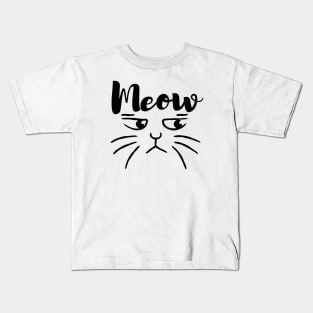 Meow Kitty Kids T-Shirt